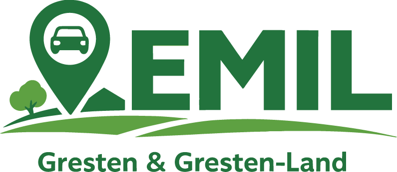 EMIL Logo für den Fahrdienst in Gresten und Gresten-Land
